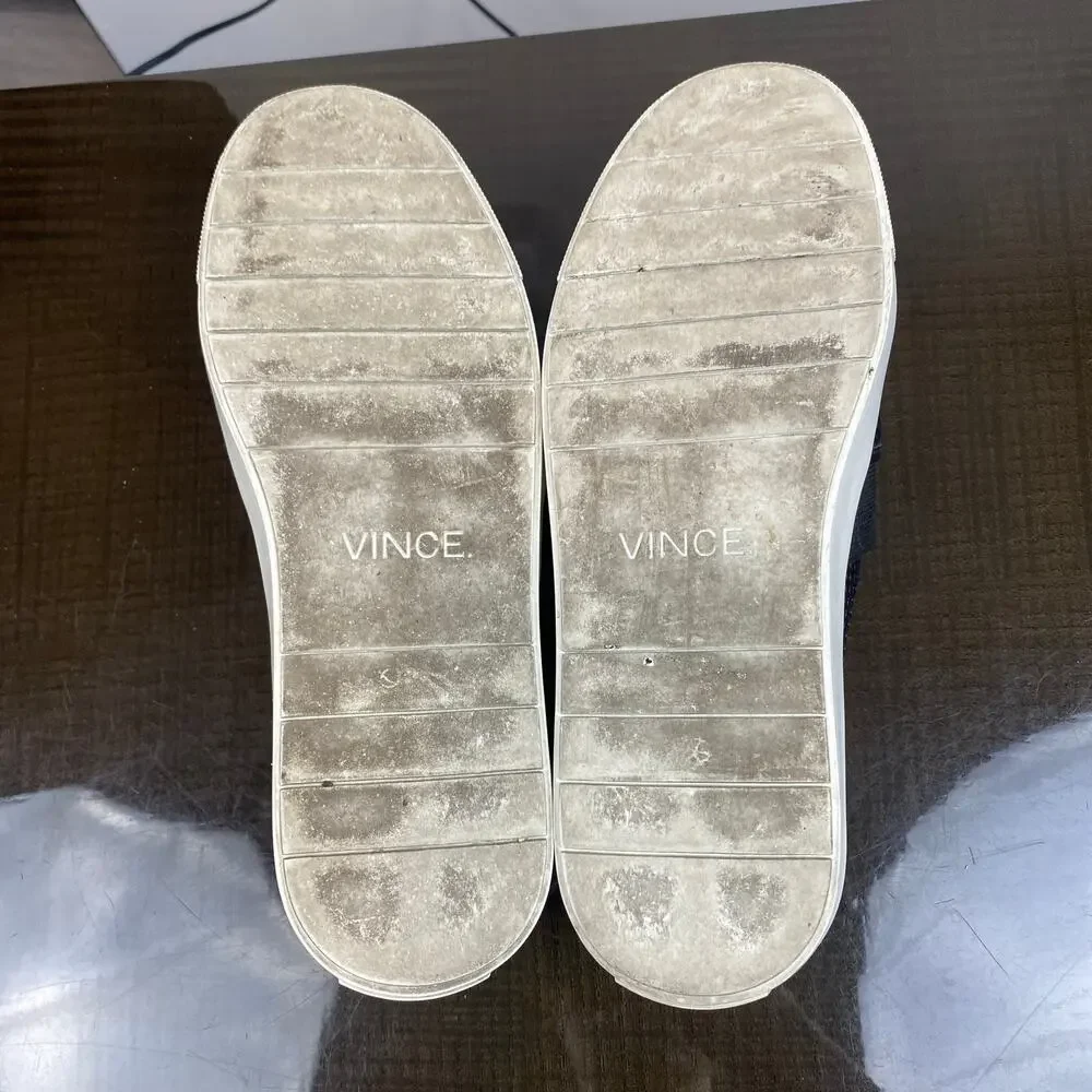 Vince Blair Slip On Perforated Leather Slip On Sneakers Women's 8M